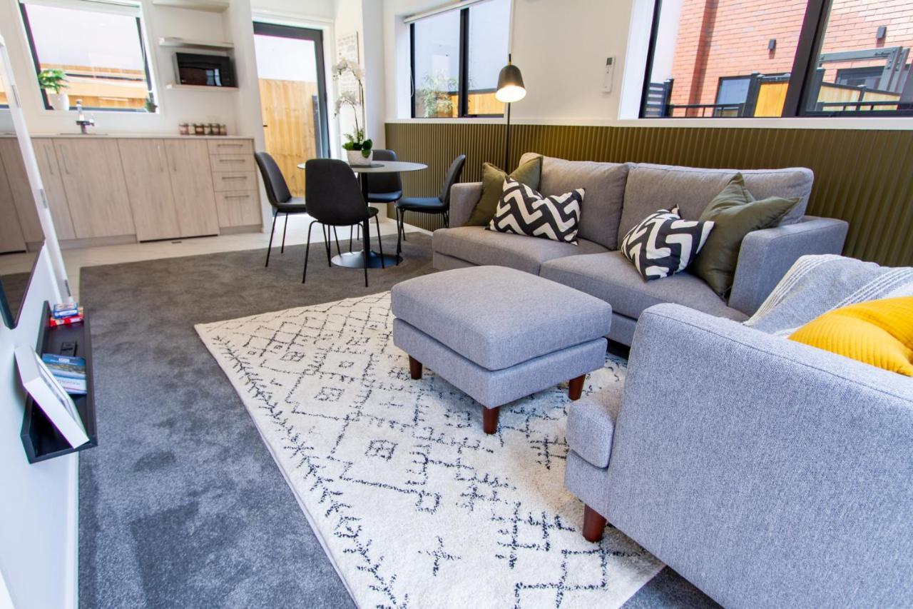 New Sophisticated City Pad Apartment Christchurch Exterior foto