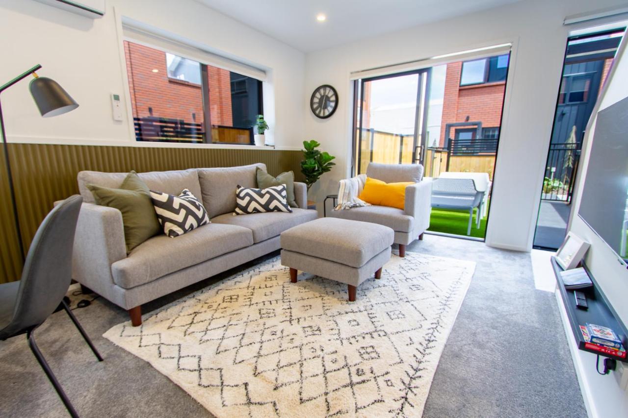 New Sophisticated City Pad Apartment Christchurch Exterior foto